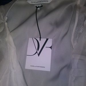 Diane Von Furstenberg pink ombre wrap dress